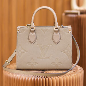高仿LV女士手提單肩包Onthego系列小號免檢版
