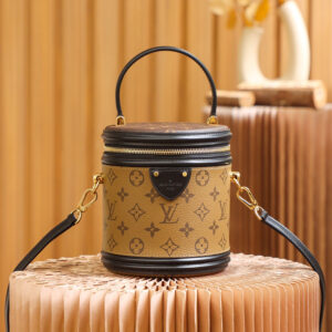 原單品質高仿LV圓筒包Cannes系列升級免檢版