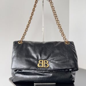 高仿BalenciagaMonaco系列23款冬季黑金M