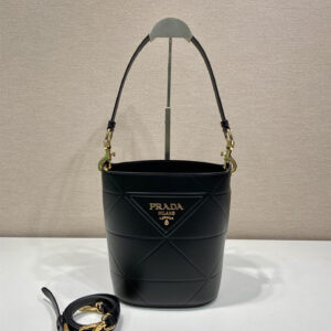 高仿Prada水桶包1BA380黑色免檢版