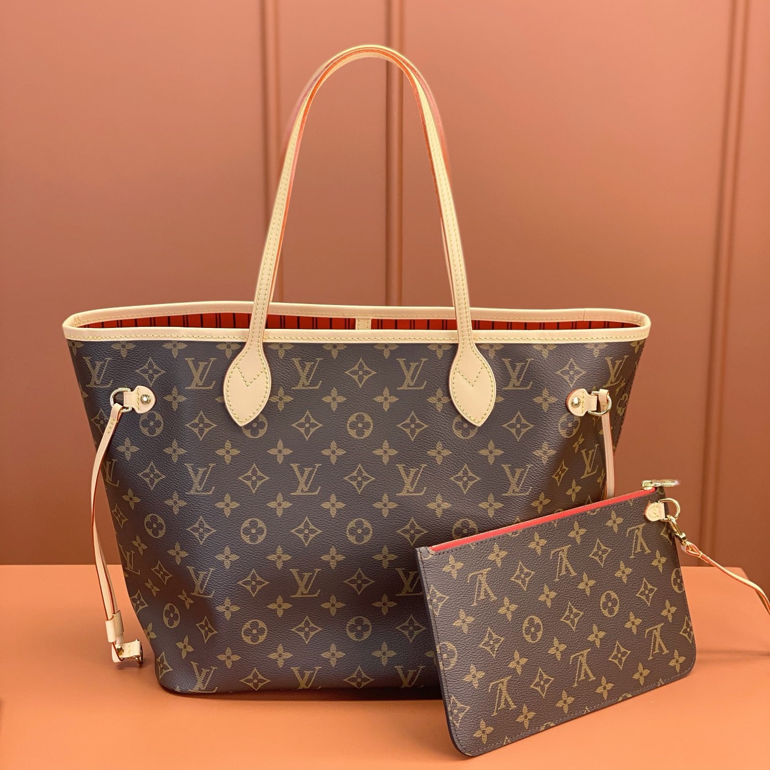 高仿LV*Neverfull系列手袋M41177免檢版 - Image 2