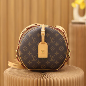 高仿LV圓餅包純進口用料手工縫製經典老花免檢版