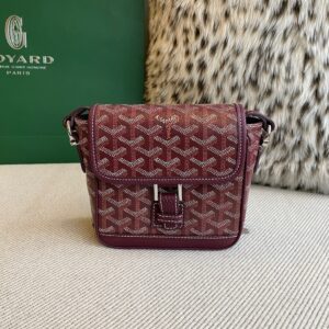 高仿GoyardBeluga限量版mini豆腐包紫色