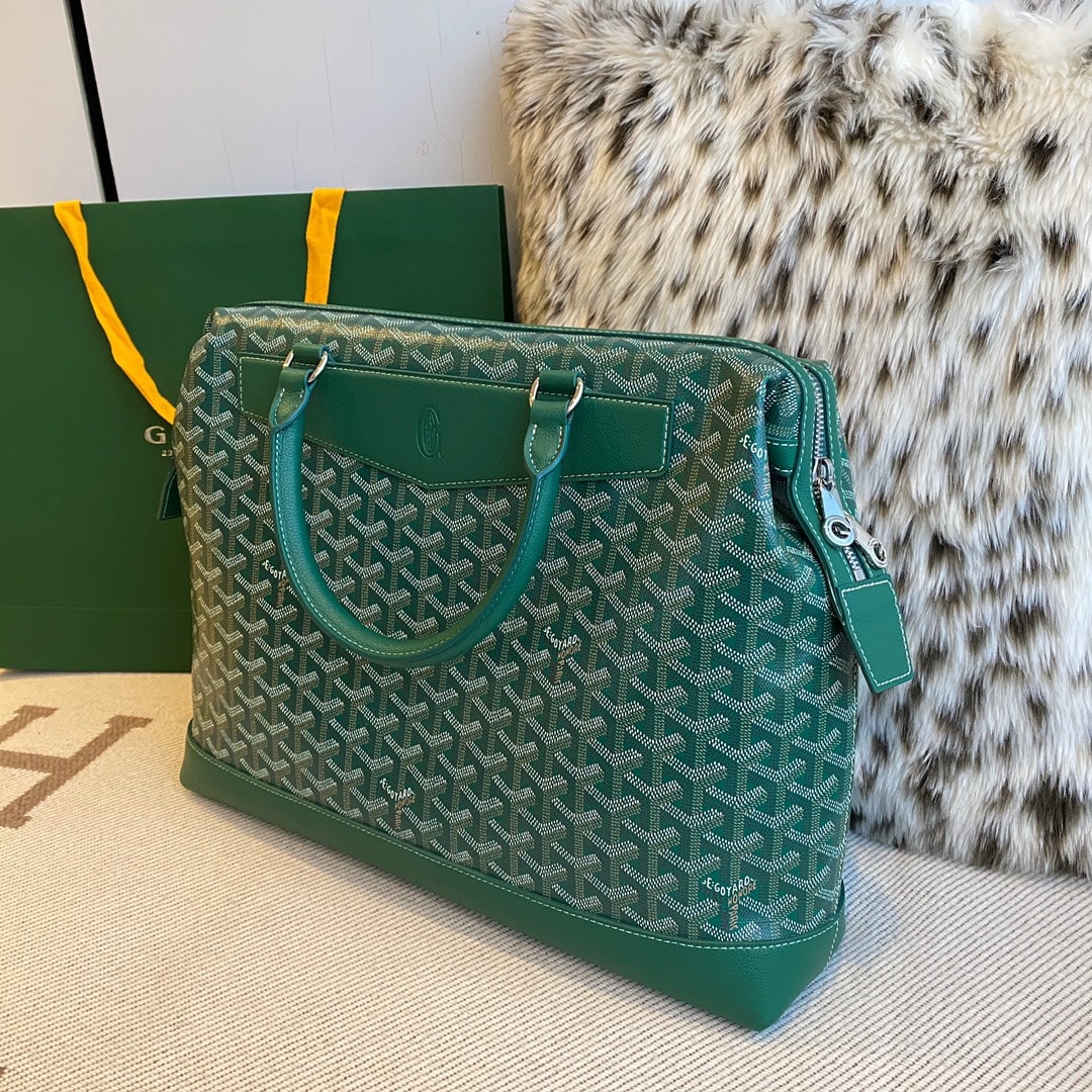 高仿Goyard戈雅Cisalpin系列公文包綠色 - Image 3