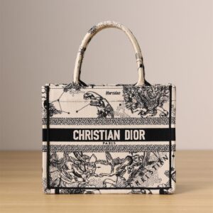 高仿Dior*BookTote系列Zodiac茹伊刺繡手袋S免檢版
