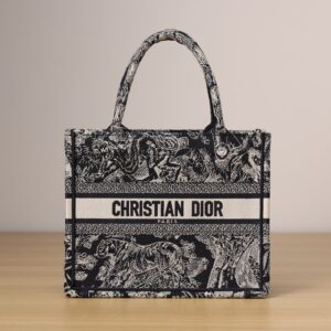 高仿Dior*BookTote系列藍色茹伊手袋S免檢版