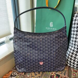 高仿Goyard托特包購物袋2023年新款藍色