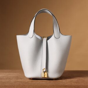 高仿Hermes*PicotinLock18聖杯藍金扣免檢版