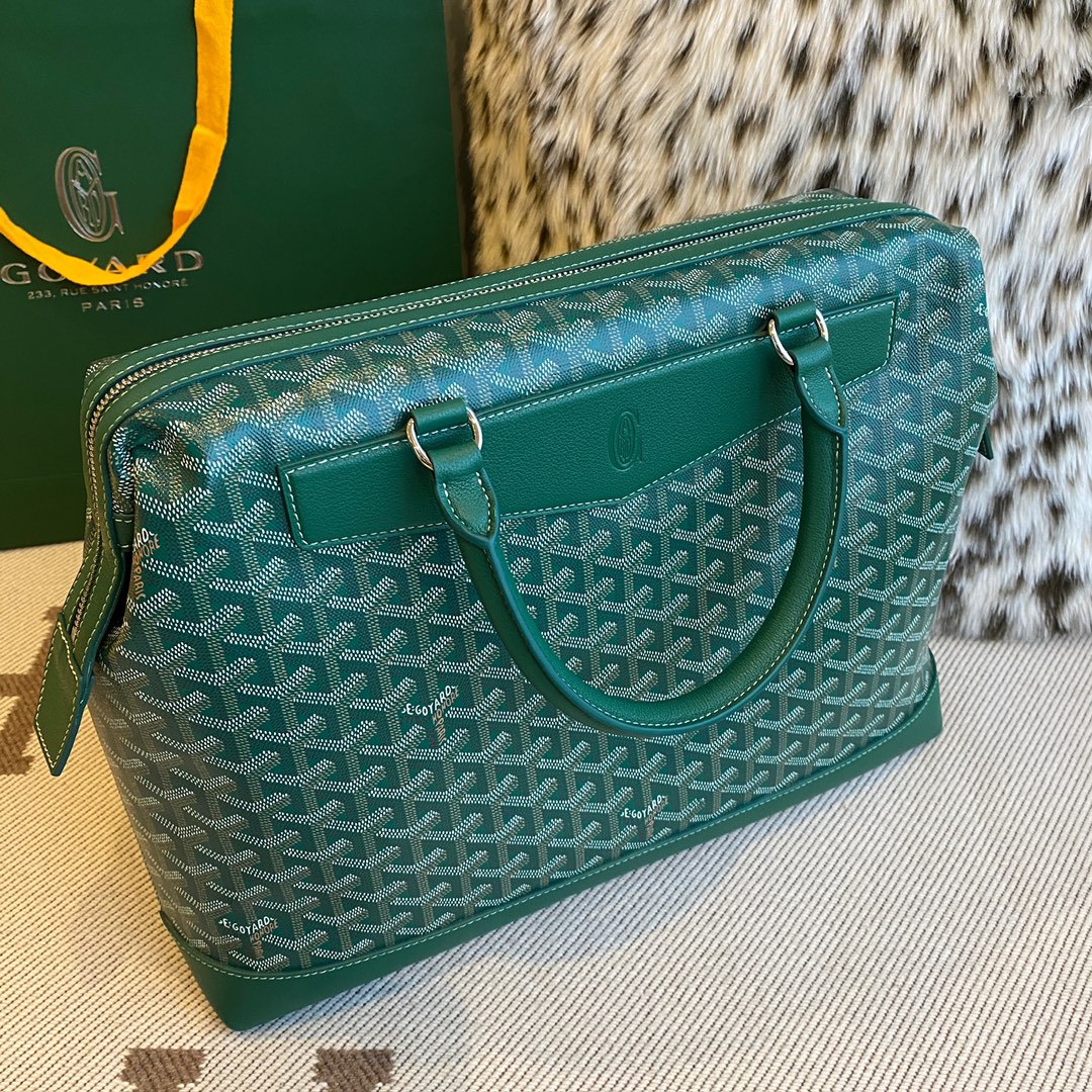 高仿Goyard戈雅Cisalpin系列公文包綠色 - Image 2