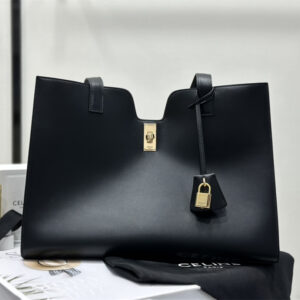 高仿Celine*Cabas16系列購物袋112583黑色免檢版