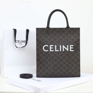 高仿Celine*Cabas系列托特袋191542黑印花免檢版