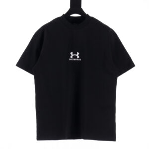 高仿Balenciaga聯名UnderArmour系列SS25款短袖黑色