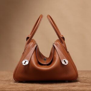 高仿Hermes*Lindy26金棕色銀扣免檢版