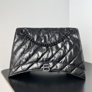 高仿BalenciagaCrush鏈條包大號M