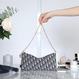 高仿Dior腋下包Club系列經典印花免檢版