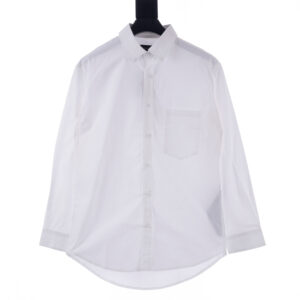 高仿Balenciaga*SS24系列790731背後可樂LOGO襯衫白色