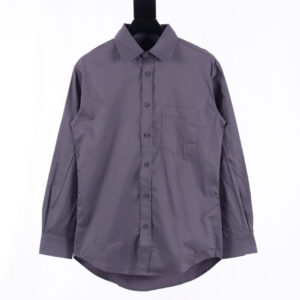 高仿Balenciaga*FW24系列671663純色長袖襯衫