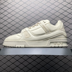 高仿LV*Trainer系列1AC5BN休閒鞋純米色純原版本