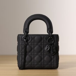 高仿Dior*Lady系列牛皮手拎袋Mini免檢版