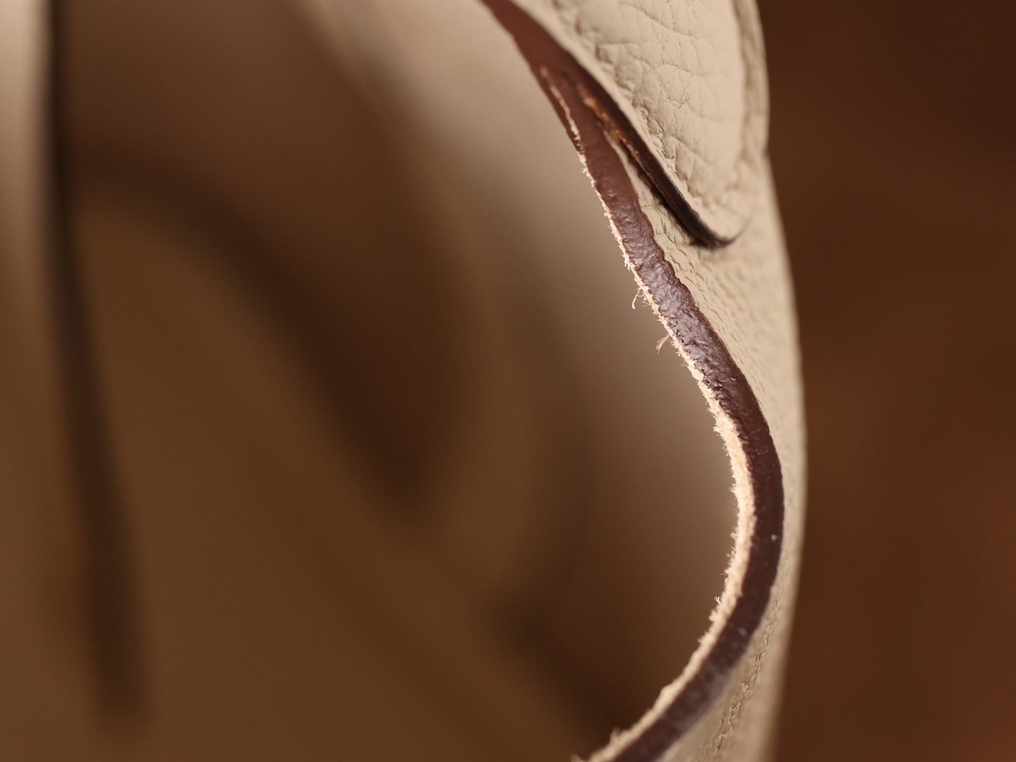 高仿奢侈品Hermes水桶包奶昔白銀扣原廠皮革 - Image 14