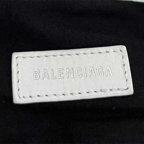 高仿Balenciaga2023Crushtote褶皺牛皮手拎袋大號 - Image 14
