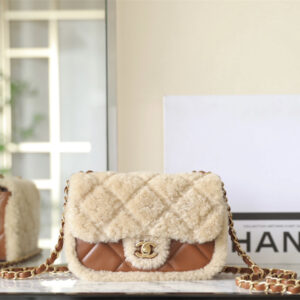 高仿Chanel*24K系列AS5148泰迪熊手袋Mini款免檢版