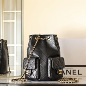 高仿Chanel*25C系列AS5310小羊皮雙肩袋免檢版