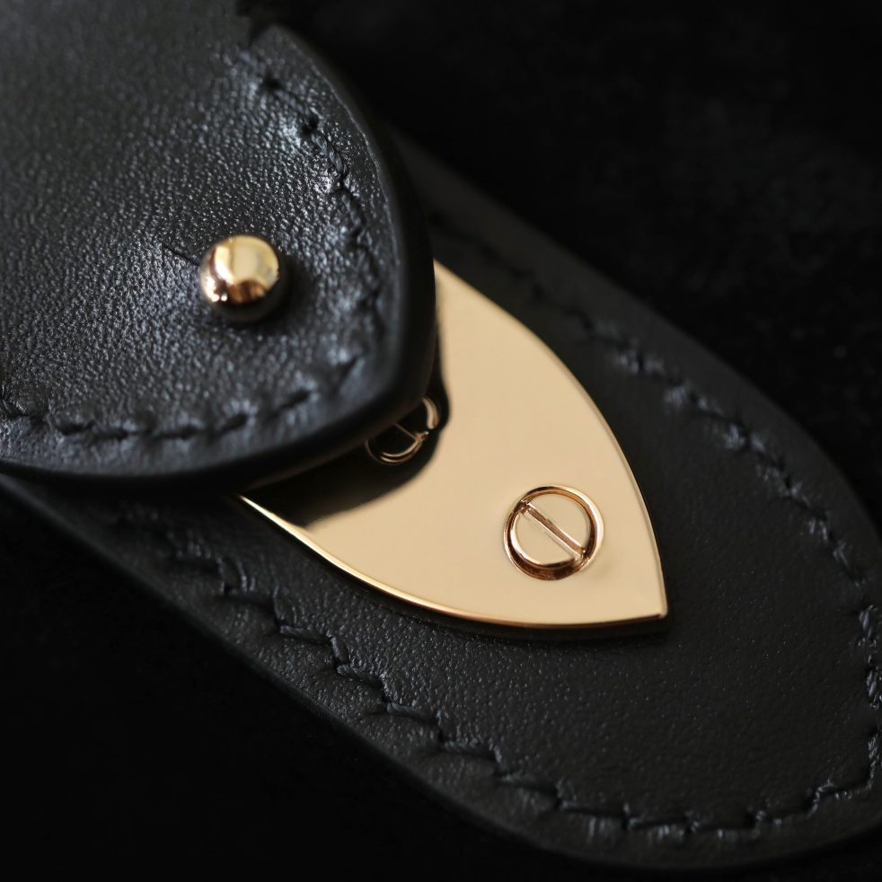 高仿Dior購物袋Toujours系列黑色中號免檢版 - Image 16