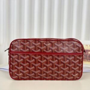 高仿Goyard*CAPVEP10相機郵差包紅色小號免檢版