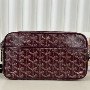 高仿Goyard*CAPVEP9相機郵差包朱紅小號免檢版