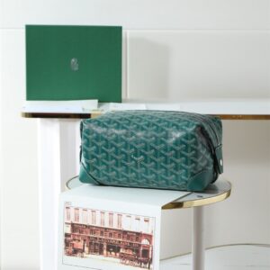 高仿Goyard*BOEING1旅行洗漱包化妝包綠色免檢版