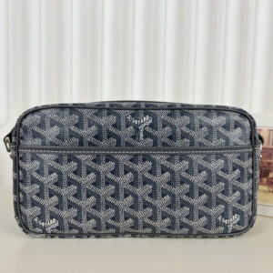 高仿Goyard*CAPVEP2相機郵差包灰色小號免檢版