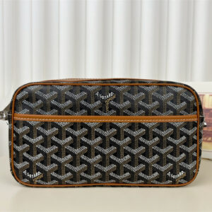 高仿Goyard*CAPVEP4相機郵差包棕色小號免檢版