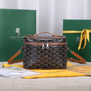 高仿Goyard*Muse系列MUSEVA4單價盒子包棕色免檢版