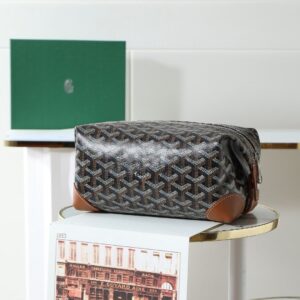 高仿Goyard*BOEING2旅行洗漱包化妝包棕色免檢版