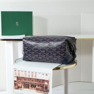 高仿Goyard*BOEING3旅行洗漱包化妝包深藍免檢版