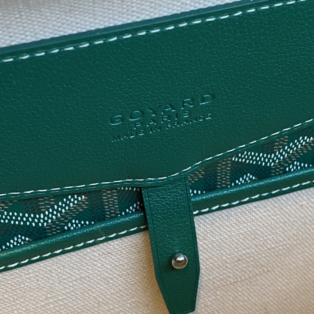 高仿Goyard戈雅Cisalpin系列公文包綠色 - Image 11