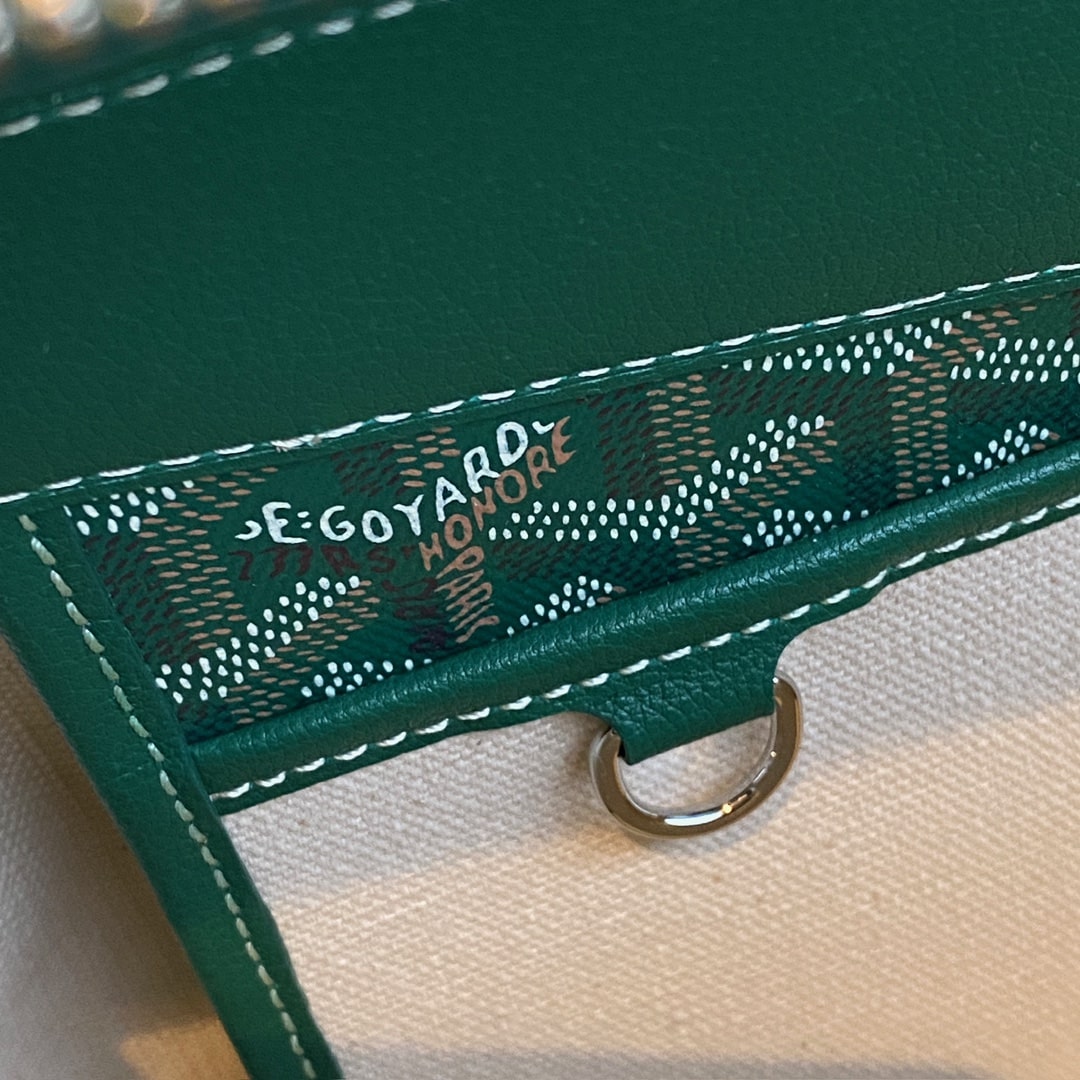 高仿Goyard戈雅Cisalpin系列公文包綠色 - Image 12