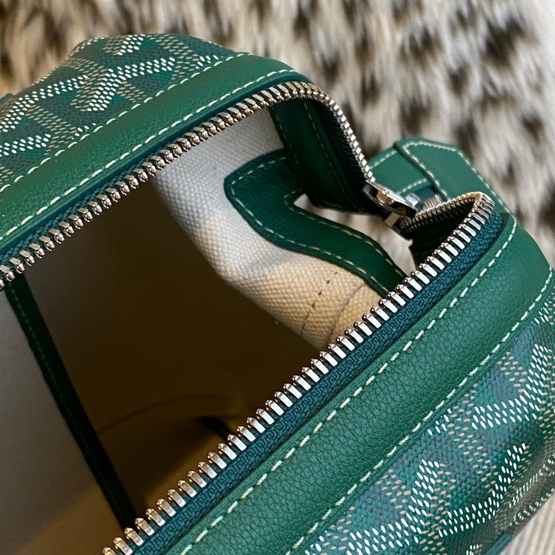 高仿Goyard戈雅Cisalpin系列公文包綠色 - Image 14