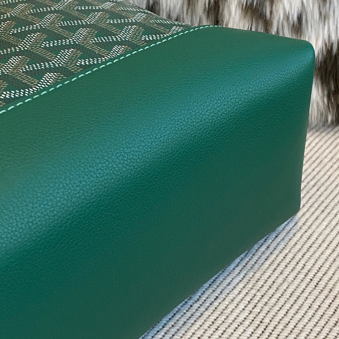 高仿Goyard戈雅Cisalpin系列公文包綠色 - Image 18