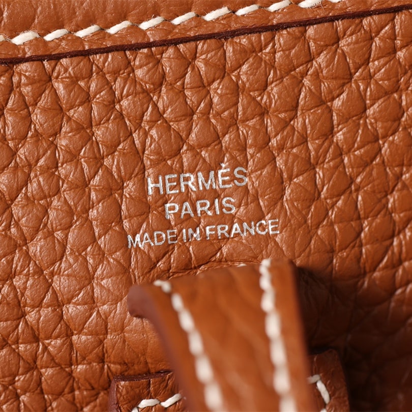 高仿Hermes*Evelyne16金棕色銀扣免檢版 - Image 15