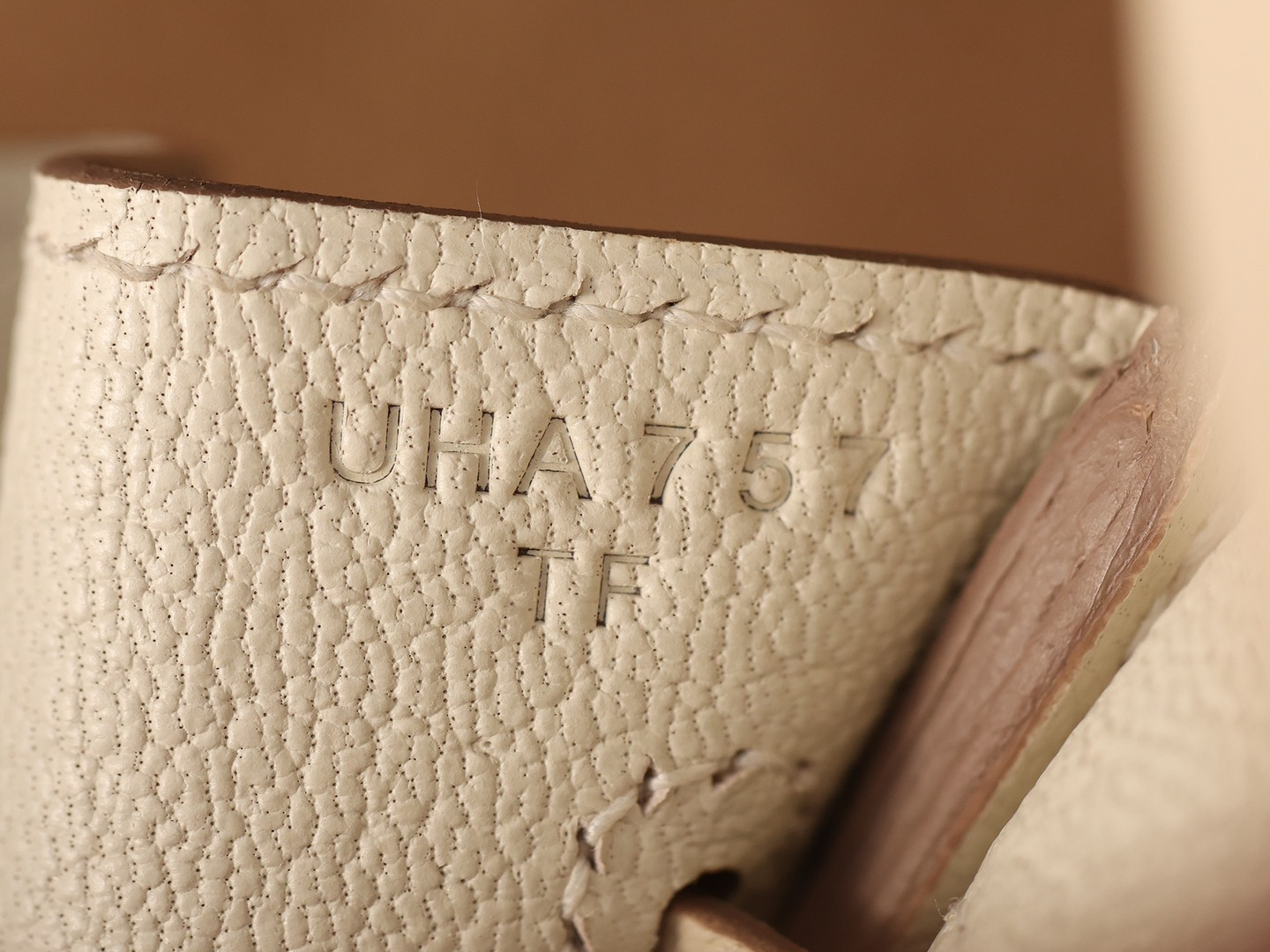 高仿真皮HermesBirkin25柏金包正品級別奶昔金扣 - Image 14