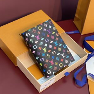 高仿LV*M13414Murakami Takashi聯名款護照夾免檢版