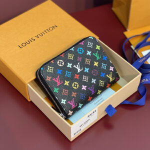 高仿LV*M13409Murakami Takashi聯名款錢包免檢版