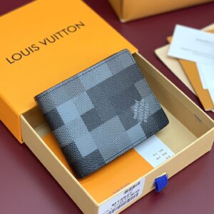高仿LV*Slender系列M14927馬賽克錢包小號免檢版