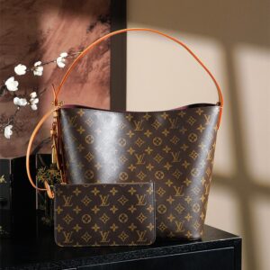 高仿LV*All In系列M12926經典老花手提水桶袋大號免檢版