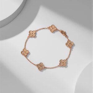 高仿首飾VanCleef&Arpels*RO8DD00六花四葉草手鏈
