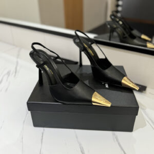 高仿YSL/聖羅蘭Jeanne系列800164A細高踭黑色免檢版