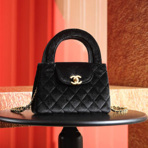 高仿Chanel*24A系列AS4416絲絨Mini斜挎包免檢版