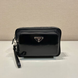高仿Prada男士手拿包2VF041免檢版